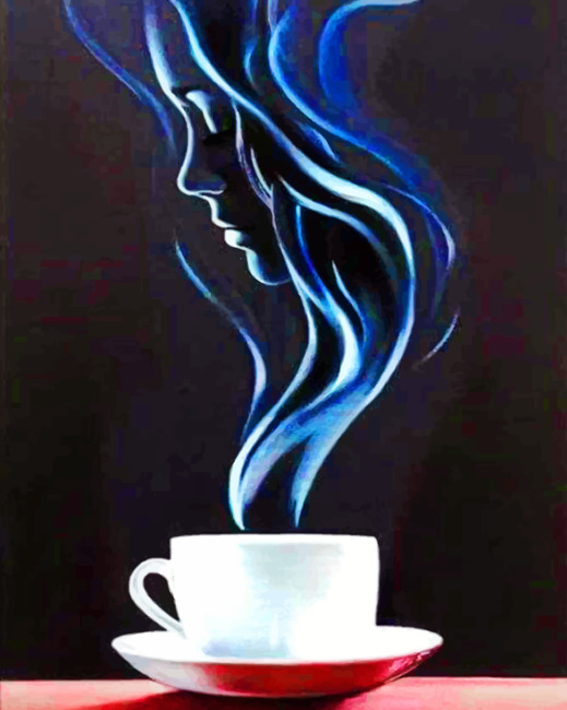 Coffee Art paint By Numbers