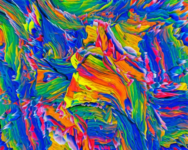Colorful Abstract Arts Paint By Numbers Modern Paint