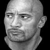 Dwayne Johnson paint By Numbers