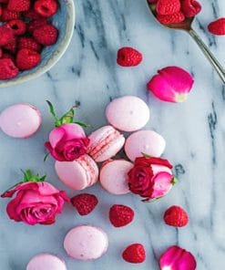 Roses And Macaroons paint By Numbers