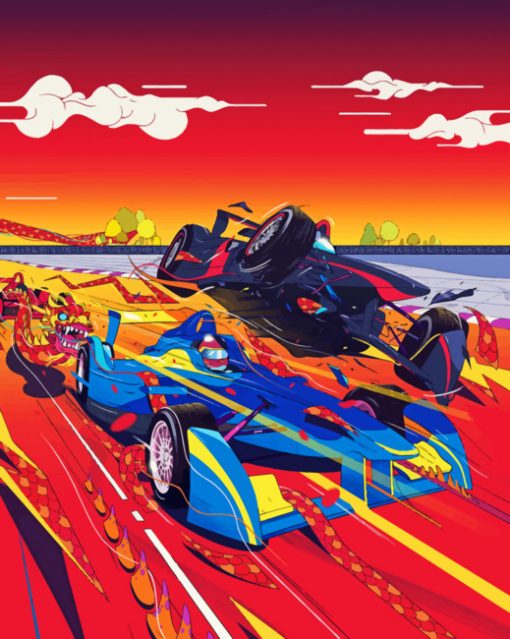 Formula One Paint By Numbers