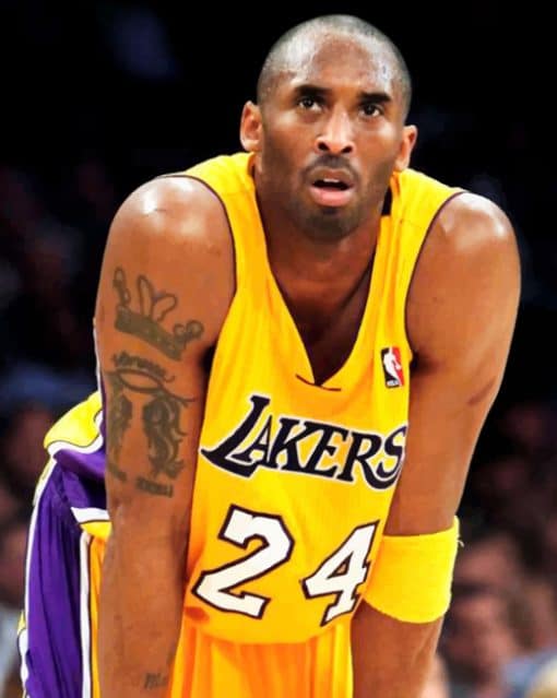 Kobe Bryant paint By Numbers