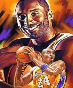 Kobe Bryant Poster paint By Numbers