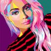 Kylie Jenner Paint By Numbers