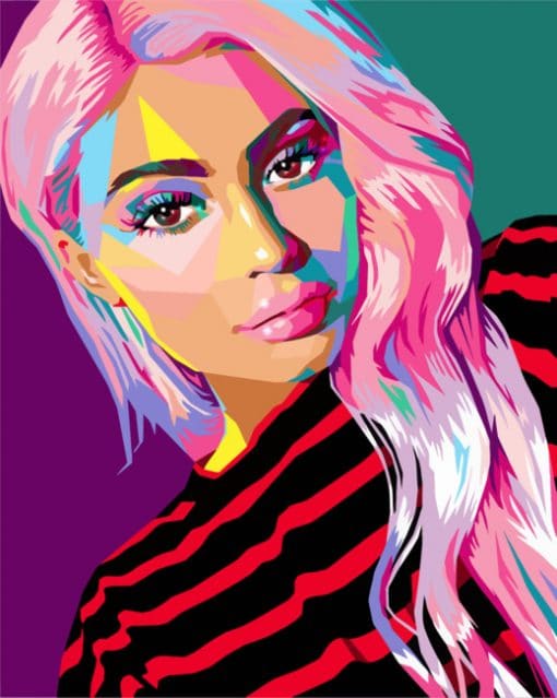 Kylie Jenner Paint By Numbers