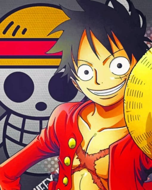 Luffy paint By Numbers