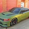 Matte Green Dodge paint By Numbers