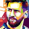 Messi Pop Art paint By Numbers