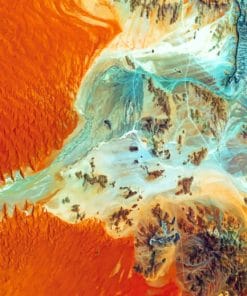 Namib Desert paint by numbers