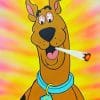Stoner Scooby Doo paint By Numbers