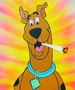 Stoner Scooby Doo paint By Numbers