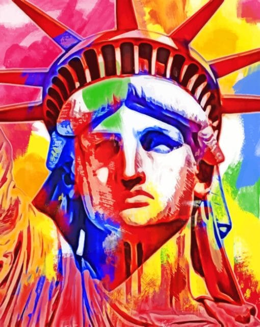 Statue Of Liberty paint By Numbers