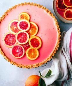 Tart With Blood Orange paint By Numbers