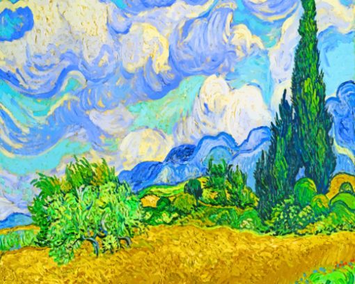 Van Gogh Nature paint By Numbers