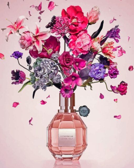 Victor And Rolf Flowerbomb paint By Numbers
