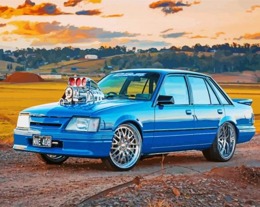 blue-vk-Commodore-car-paint-by-numbers