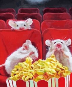 mice-watching-horror-movie-paint-by-numbers