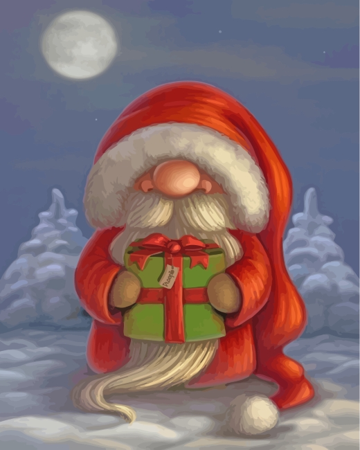 dwarf-santa-paint-by-numbers