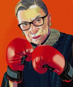 Ruth-Bader-Ginsburg-paint-by-number