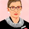 Ruth-bader-ginsberg-paint-by-numbers