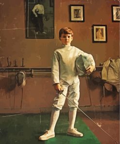 vintage-fencer--boy-paint-by-numbers