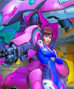 D Va paint by numbers