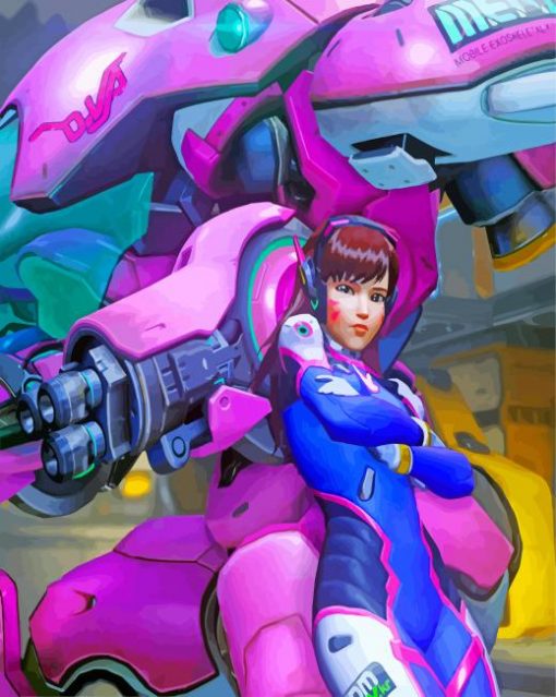 D Va paint by numbers