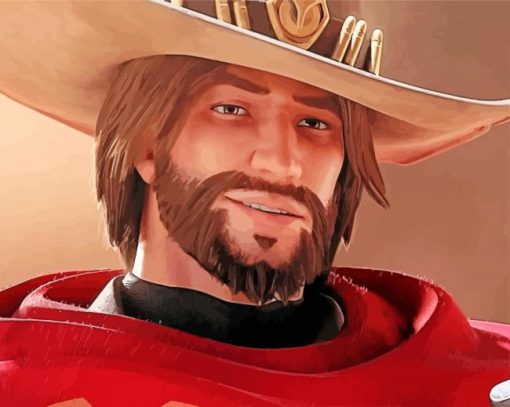 McCree paint by numbers