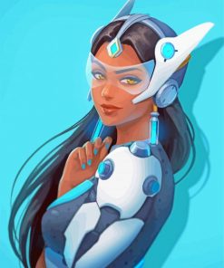 Beautiful Symetra paint by numbers