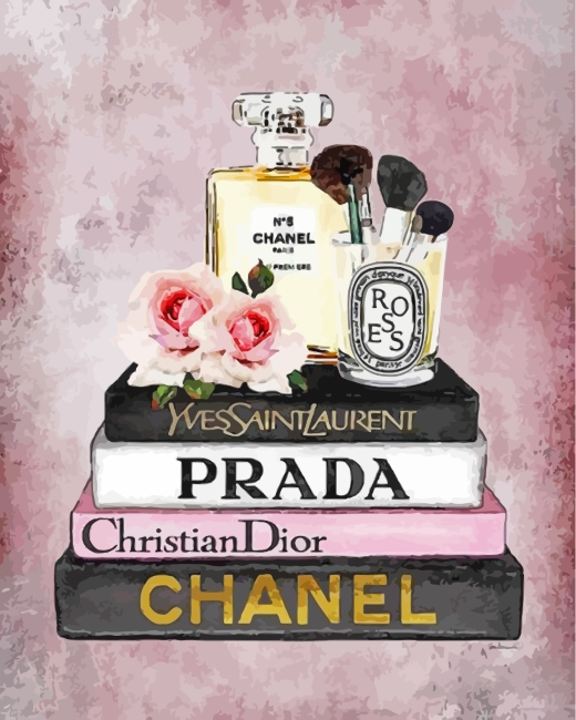 Chanel Perfume Bottle - Paint By Numbers - Painting By Numbers
