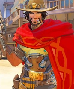 Cool McCree paint by numbers