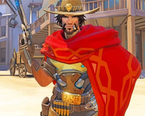Cool McCree paint by numbers
