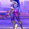 Widowmaker Overwatch paint by numbers