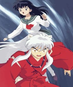 Anime Inuyasha paint by numbers