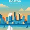 Boston Massachusetts paint by numbers