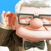 Carl Fredricksen Up paint by numbers