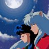 Inuyasha And Kikyo Love paint by numbers