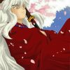 Lonely Inuyasha paint by numbers