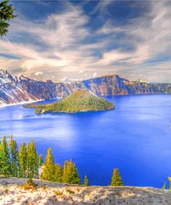 Oregon-crater-lake-national-park-paint-by-numbers