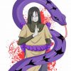 Orochimaru And The Snake paint by numbers