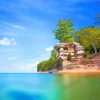 Pictured Rocks National Lakeshore Michigan paint by numbers