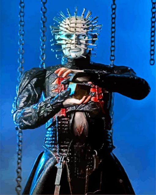 Pinhead Movie paint by numbers