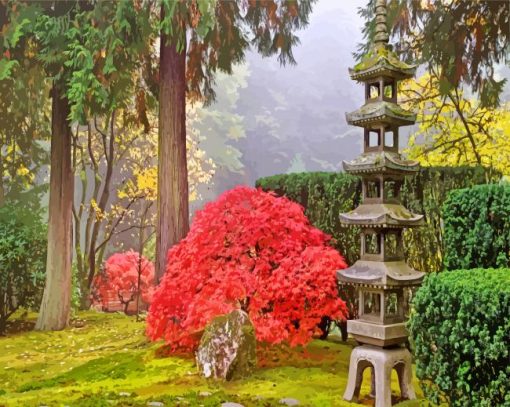 Portland Japanese Garden Oregon