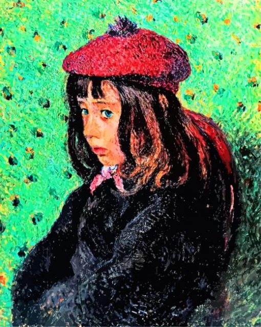 Felix Pissarro Portrait paint by numbers
