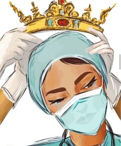 Queen Nurse paint by numbers