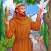 St Francis Of Assis paint by numbers