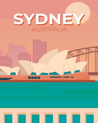 Sydney Australia Paint by numbers
