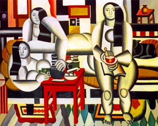 The Breakfast By Leger paint by numbers