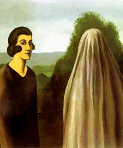 The Invention Of Life Magritte paint by numbers