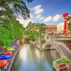 US Texas San Antonio River paint by numbers